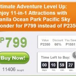 Best Deals!!! 66% Off @ Manila Ocean Park 11 Attractions in 1